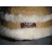 UGG~Australia~'s Winter Bucket Hat~Genuine Leather~Real Fur Trim~One Size  eb-69345236